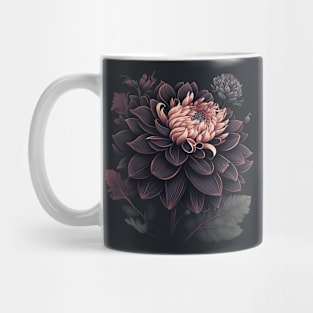 Black Dahlia Mug